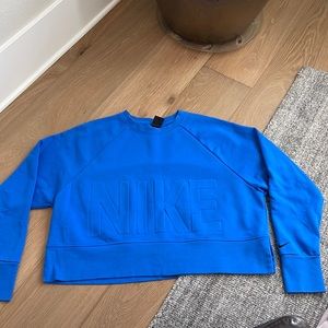 Nike crop sweatshirt